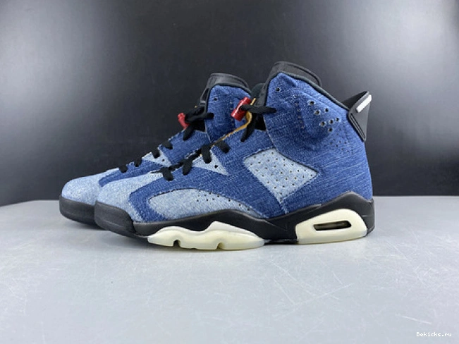 Cheap BK denim” air ct5350-401 6 “washed jordan 1105